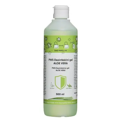 PWS Dezinfekční gel ALOE VERA, virocid, 0,5 l