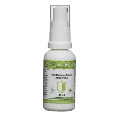 PWS Dezinfekční gel ALOE VERA, virocid, 30 ml spray