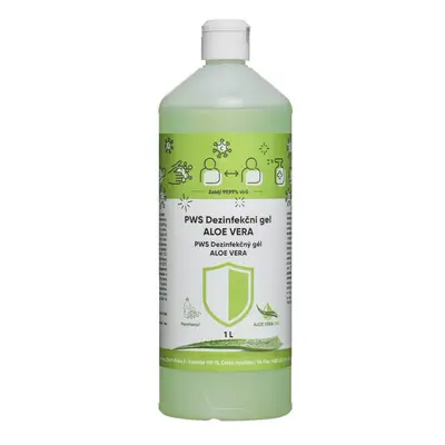 PWS Dezinfekční gel ALOE VERA, virocid, 1 l