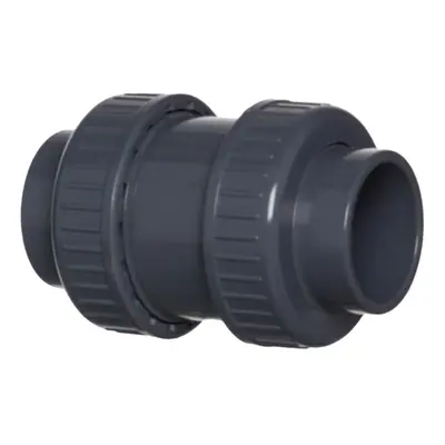 PVC Zpětná klapka s pružinou 110 mm, PVC-U, 2x lepený spoj,