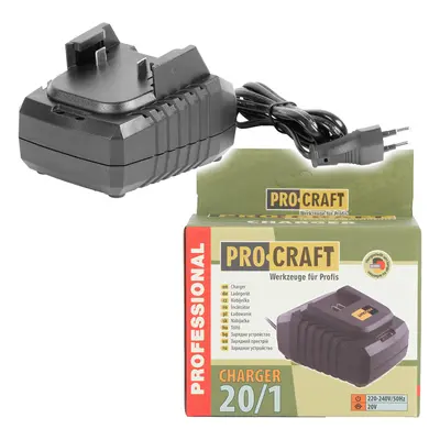 Procraft 20/1 20V - nabíječka pro 20V Li-ion baterie