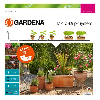 GARDENA Micro-Drip System Základní sada M pro zavlažování květináčů 13001-20