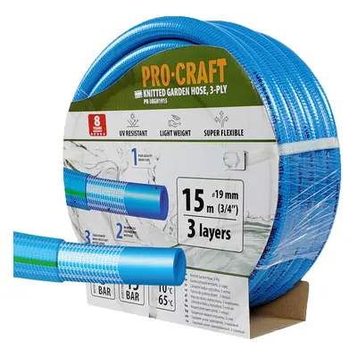 Procraft 3 vrstvy 3/4" 15 m PR-3KGH1915