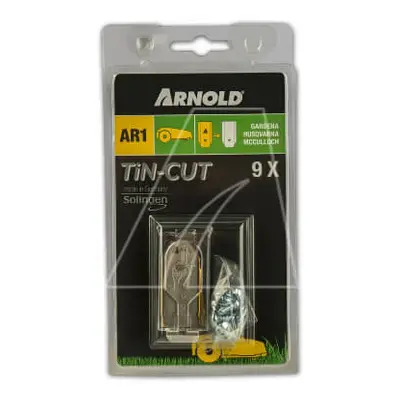 ARNOLD (Stanley Black & Decker) Arnold AR1 TiN-Cut - žací břity 9ks (robotické sekačky Husqvarna