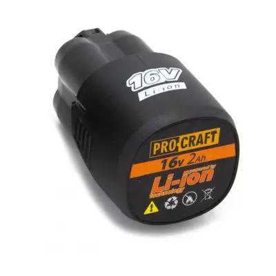 Procraft 16V Li-ion, 2000mAh - akumulátor