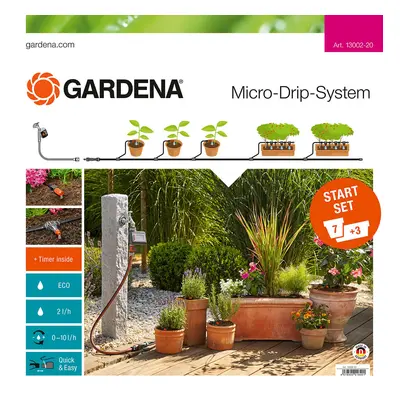 GARDENA Germany GARDENA - startovací sada pro rostliny v květináčích M s automatikou