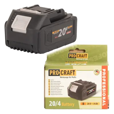 Procraft 20/4 Li-ion - akumulátor 20V / 4Ah