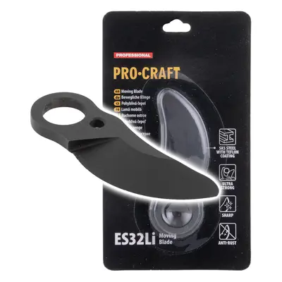 Náhradní horní nůž na Aku nůžky Procraft ES32Li | ES32Li Moving Blade