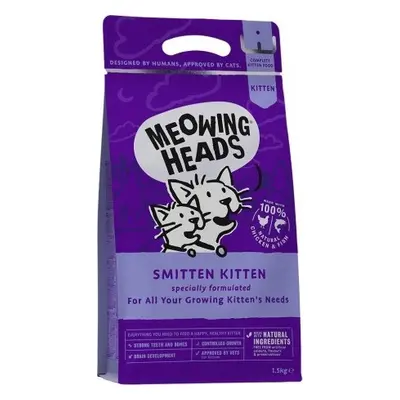 MEOWING HEADS Granule pro kočky Meowing Heads, Smitten Kitten, 1,5 kg