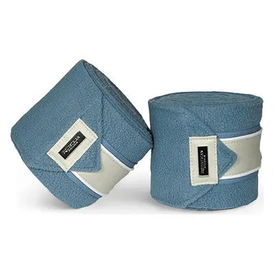 EQUESTRIAN STOCKHOLM Bandáže fleecové Stone Blue Equestrian Stockholm, 4 ks, 4 m, light blue