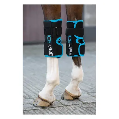 ICEVIBE Chrániče karpální ICE-VIBE Horseware, black/aqua