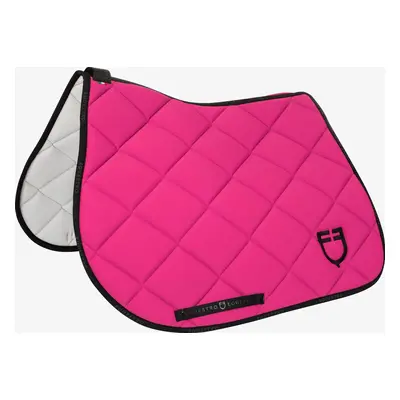 EQUESTRO Dečka podsedlová GP logo EQUESTRO, skoková, fuchsia/black