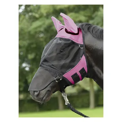 BUSSE Maska proti hmyzu Fly Cover Pro BUSSE, s ochranou uší a nozder, pink/black