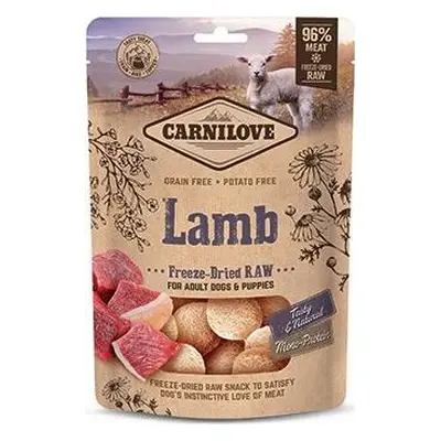 Pamlsky pro psy Carnilove Raw Freeze-Dried Lamb, 60 g