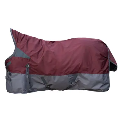 HKM Deka výběhová Yukon HKM, s vyšším krkem, 300 g, dark red/grey Délka zad: