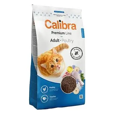 Granule pro kočky Calibra Cat Premium Line Adult Poultry, 2 kg