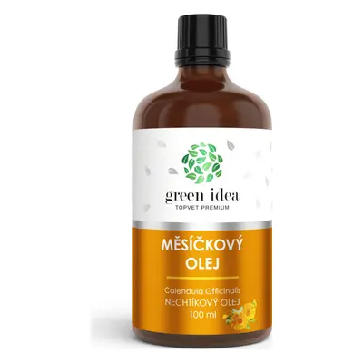 Green idea Olej bylinný - Měsíčkový GREEN IDEA, 100 ml