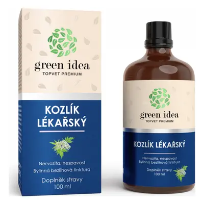 Green idea Kozlík - bezlihová tinktura GREEN IDEA, 100 ml