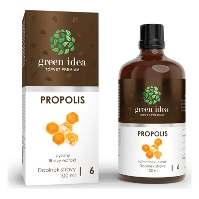 Green idea Bylinný lihový extrakt - Propolis GREEN IDEA, 100 ml