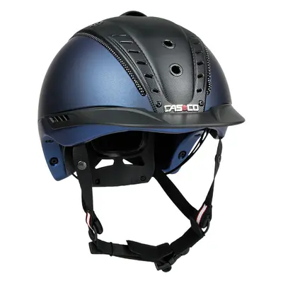 CASCO Helma Mistrall-2 Edition CASCO, blue metallic/black structure Obvod hlavy: 50-54 cm