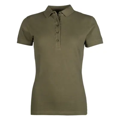 HKM Triko polo Elisa HKM, dámské, khaki