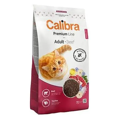 Granule pro kočky Calibra Cat Premium Line Adult Beef, 10 kg