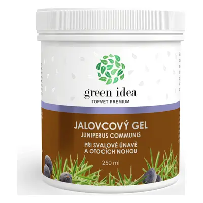 Green idea Gel jalovcový GREEN IDEA, masážní, 250 ml