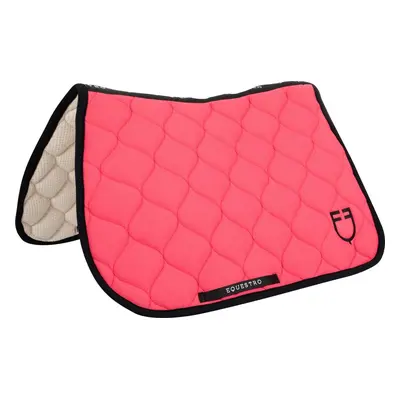 EQUESTRO Dečka podsedlová Mesh Black Line EQUESTRO, skoková, fuchsia