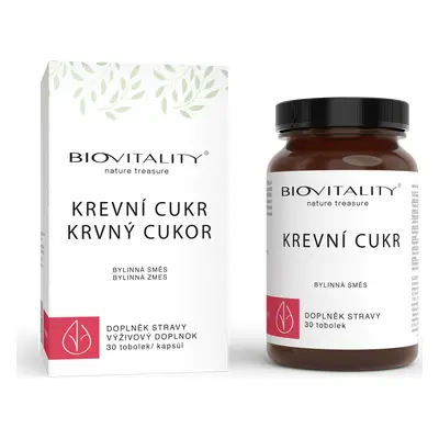 Biovitality Krevní cukr Biovitality, 30 tbl