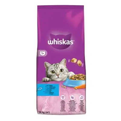 Whiskas Granule pro kočky Dry s tuňákem Whiskas, 14 kg