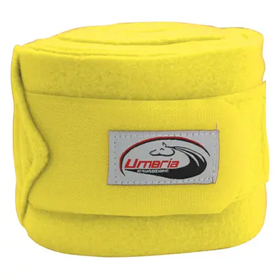 Umbria Equitazione Bandáže fleecové Pony Umbria Equitazione, 4 ks, 3,5 m, yellow