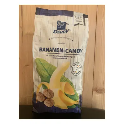 Derby Pamlsky Bananen Taler DERBY, 1 kg, banánové