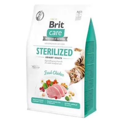 Brit Care Granule pro kočky GF Sterilized Urinary Health Brit Care, 0,4 kg