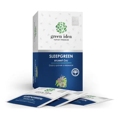 herbex Čaj bylinný Sleepgreen GREEN IDEA Herbex, 20 sáčků