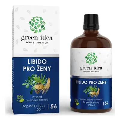 Green idea Tinktura bezlihová - Libido pro ženy GREEN IDEA, 100 ml