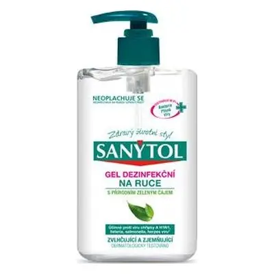 SANYTOL Gel na ruce dezinfekční Sanytol, 250 ml