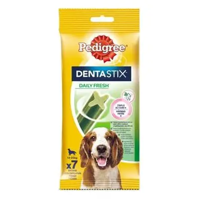 Pochoutka pro psy Pedigree Denta Stix Fresh Medium, 180 g, 7 ks