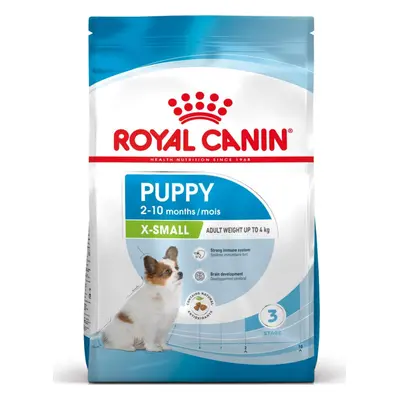 Granule pro psy Royal Canin X-Small Puppy/Junior, 1,5 kg