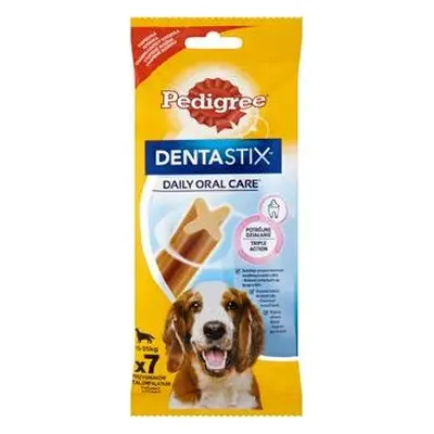 Pochoutka pro psy Pedigree Denta Stix Medium, 7 ks, 180 g