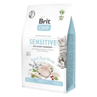 Granule Brit Care Cat GF Insect Food Allergy Management, 400 g