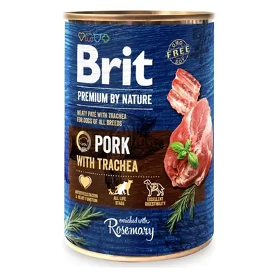 Brit Premium Dog by Nature konz Pork & Trachea 400 g