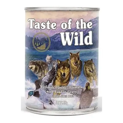 Taste of the Wild Petfood Konzerva pro psy Taste of the Wild, Wetlands Wild Fowl, 390 g