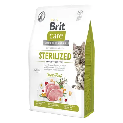 Granule pro kočky Brit Care GF Sterilized, Immunity Support, 7 kg