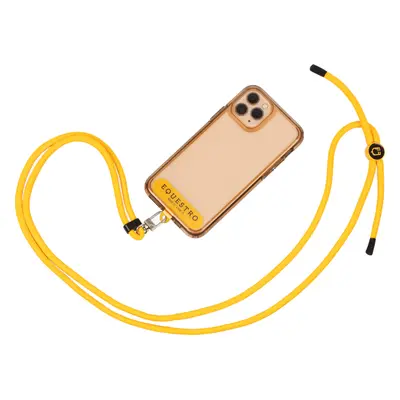 EQUESTRO Poutko na telefon EQUESTRO, yellow/black