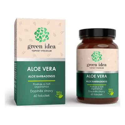 Green idea Bylinný extrakt - Aloe vera GREEN IDEA, 60 tbl