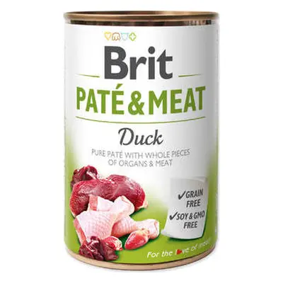 Brit Dog konz Paté & Meat Duck 400 g