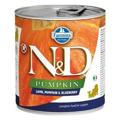 N&D (Farmina Pet Foods) N&D DOG PUMPKIN Puppy Lamb & Blueberry 285 g