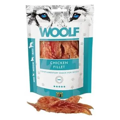 Woolf Pamlsky pro psy WOOLF, chicken fillet, 100 g