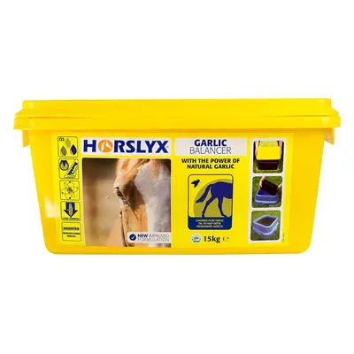 Horslyx Liz pro koně Garlic HORSLYX, s příchutí česneku, 15 kg