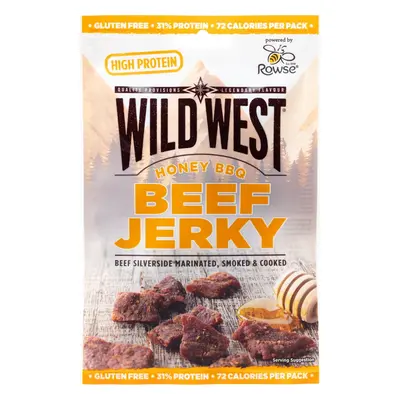 WILD WEST Jerky Wild West, Beef Honey BBQ, 25 g